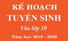 “Phê duyệt Kế hoạch tuyển sinh vào lớp 10 THPT năm học 2020 - 2021 của thành phố Hà Nội”