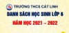 THÔNG BÁO DANH SÁCH HỌC SINH LỚP 6 NĂM HỌC 2021-2022