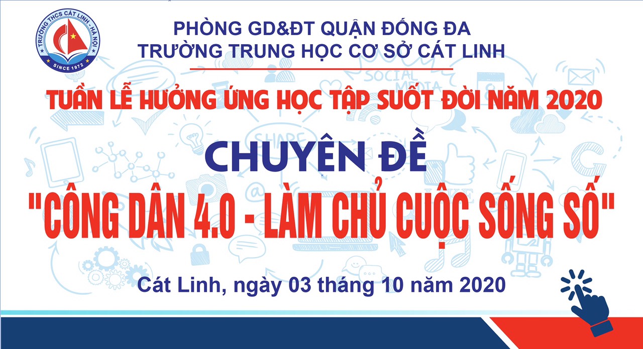 cá cược bóng đá
: "Tuần lễ hưởng ứng học tập suốt đời năm 2020"  với chuyên đề: "CÔNG DÂN 4.0 - LÀM CHỦ CUỘC SỐNG SỐ"