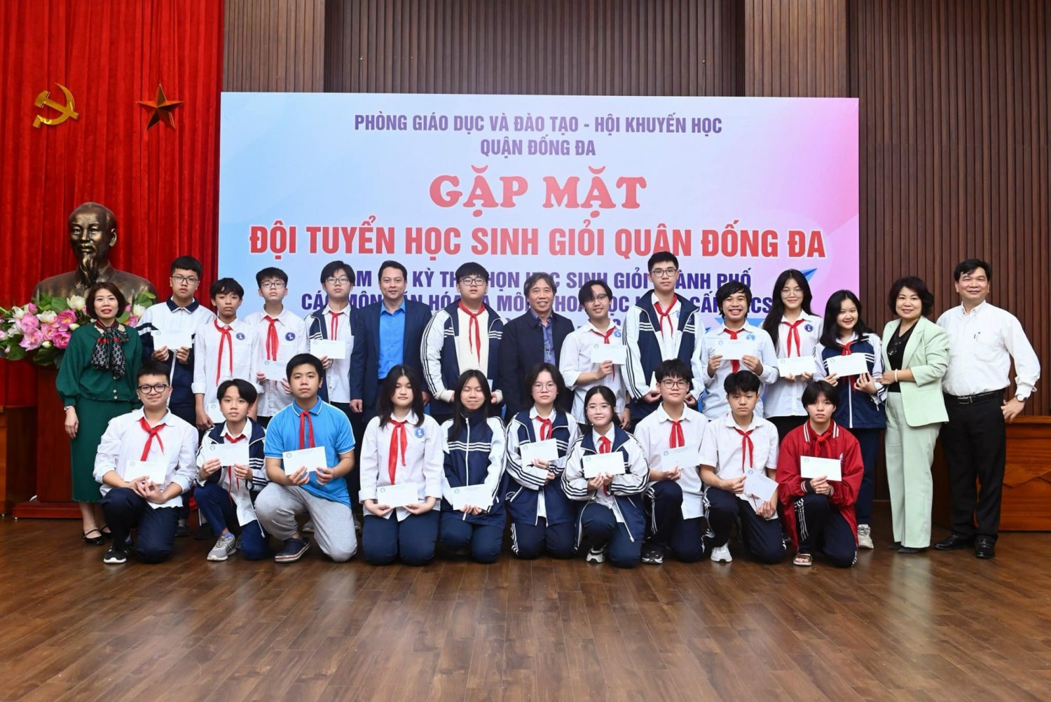 GẶP MẶT ĐỘI TUYỂN HỌC SINH GIỎI LỚP 9 - DỰ THI CẤP THÀNH PHỐ